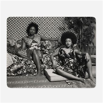 A Moment's Pleasure in Black and White - Mickalene Thomas