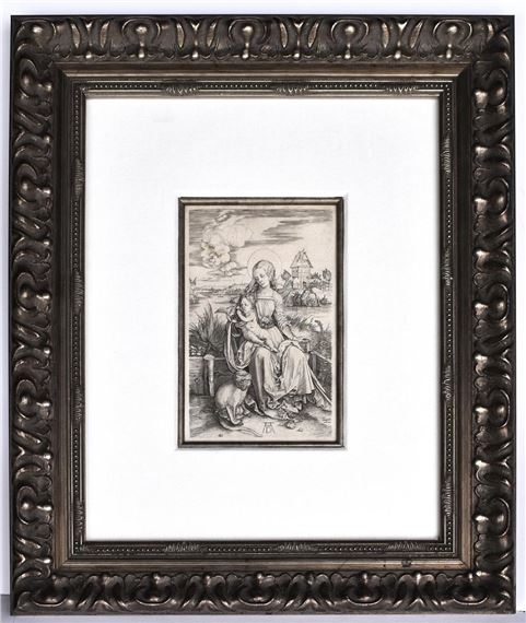 The Virgin and Child with the Monkey - Albrecht Dürer