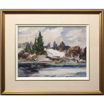 SNOW AND DARK WATER - Hal Ross Perrigard