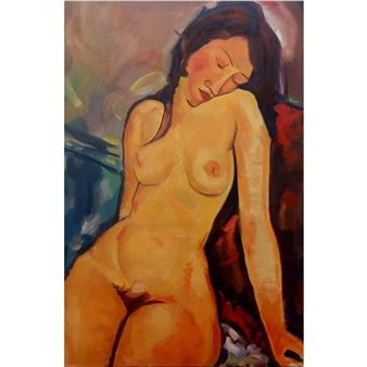 SEATED NUDE