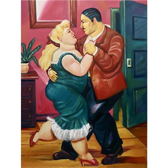 DANCING - Fernando Botero