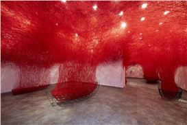 “Chiharu Shiota: The Soul Trembles” at MAO Museo d’Arte Orientale, Turin