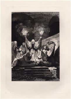 Feronde or Purgatory - Tale of La Fontaine - Jean-Honoré Fragonard