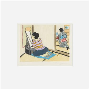 American Geisha - Red Grooms