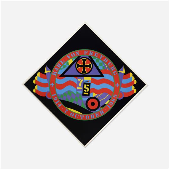 KVF VI (from The Hartley Elegies: The Berlin Series - Robert Indiana