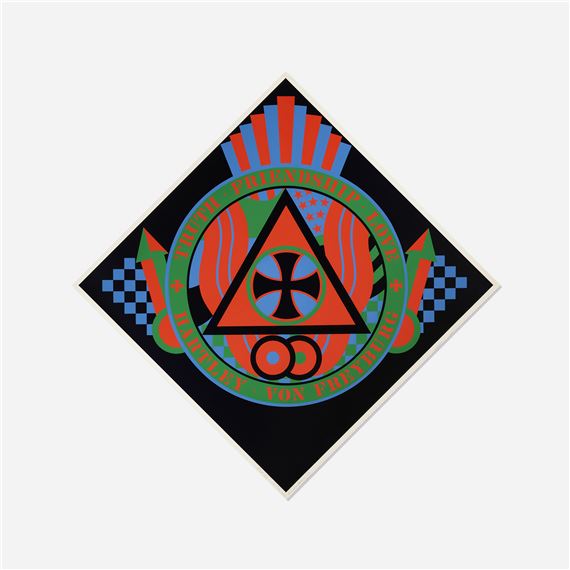 KVF VIII (from The Hartley Elegies: The Berlin Series - Robert Indiana