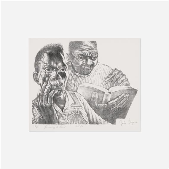 Learning to Read (The Word - John Biggers