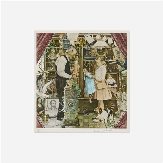 April Fool (Girl with Shopkeeper