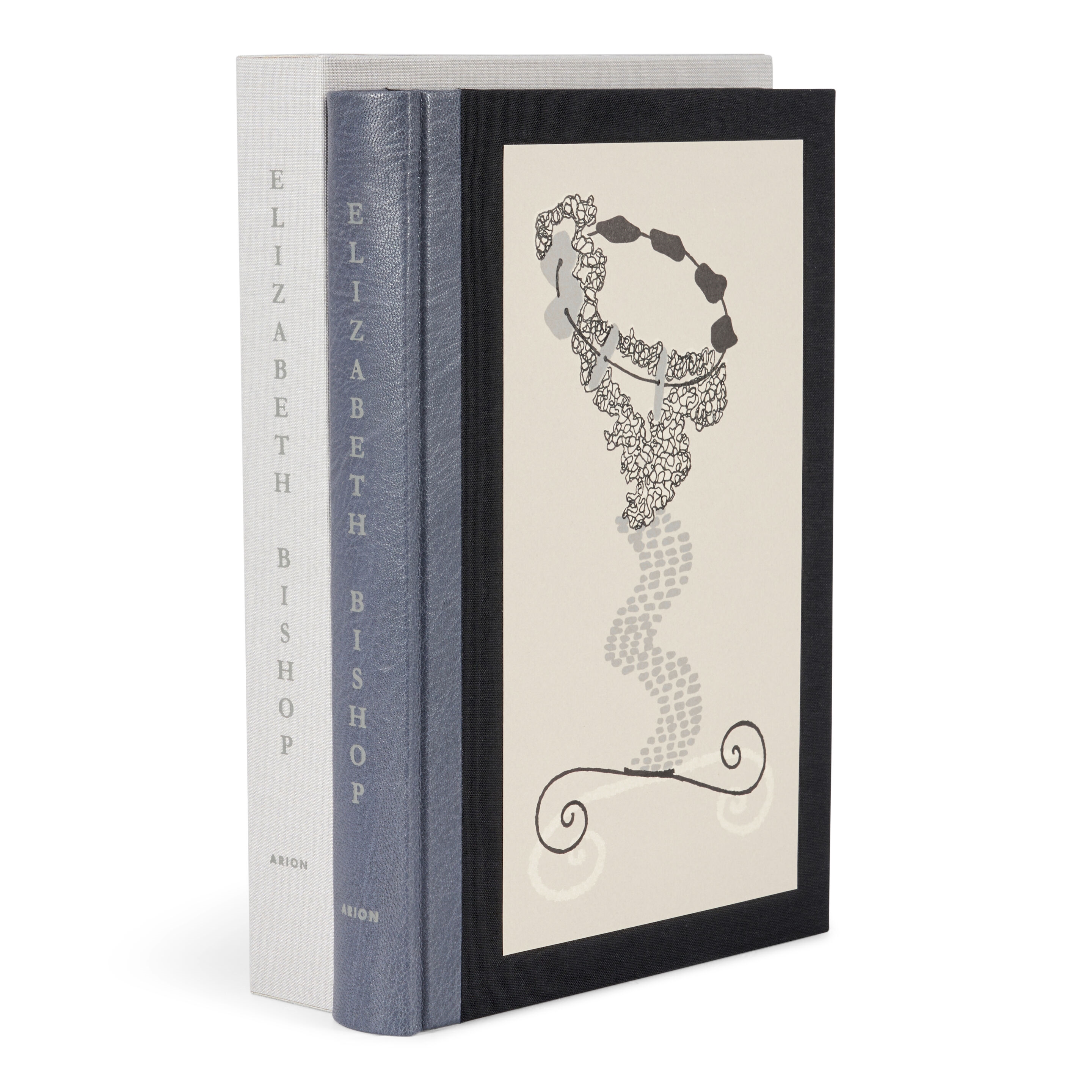 Artwork by John Newman, Little of our Earthly Trust. San Francisco: The Arion Press, 2016, Made of Prints