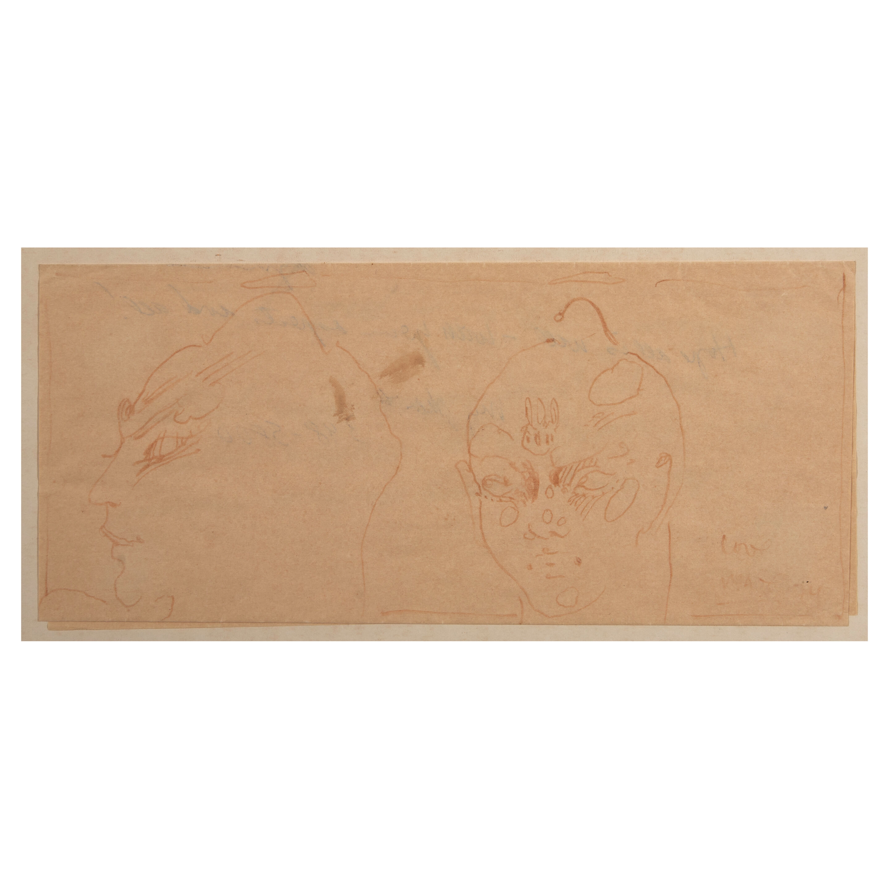 Peter Max | A Pair of Pencil Sketches; (1973) | MutualArt