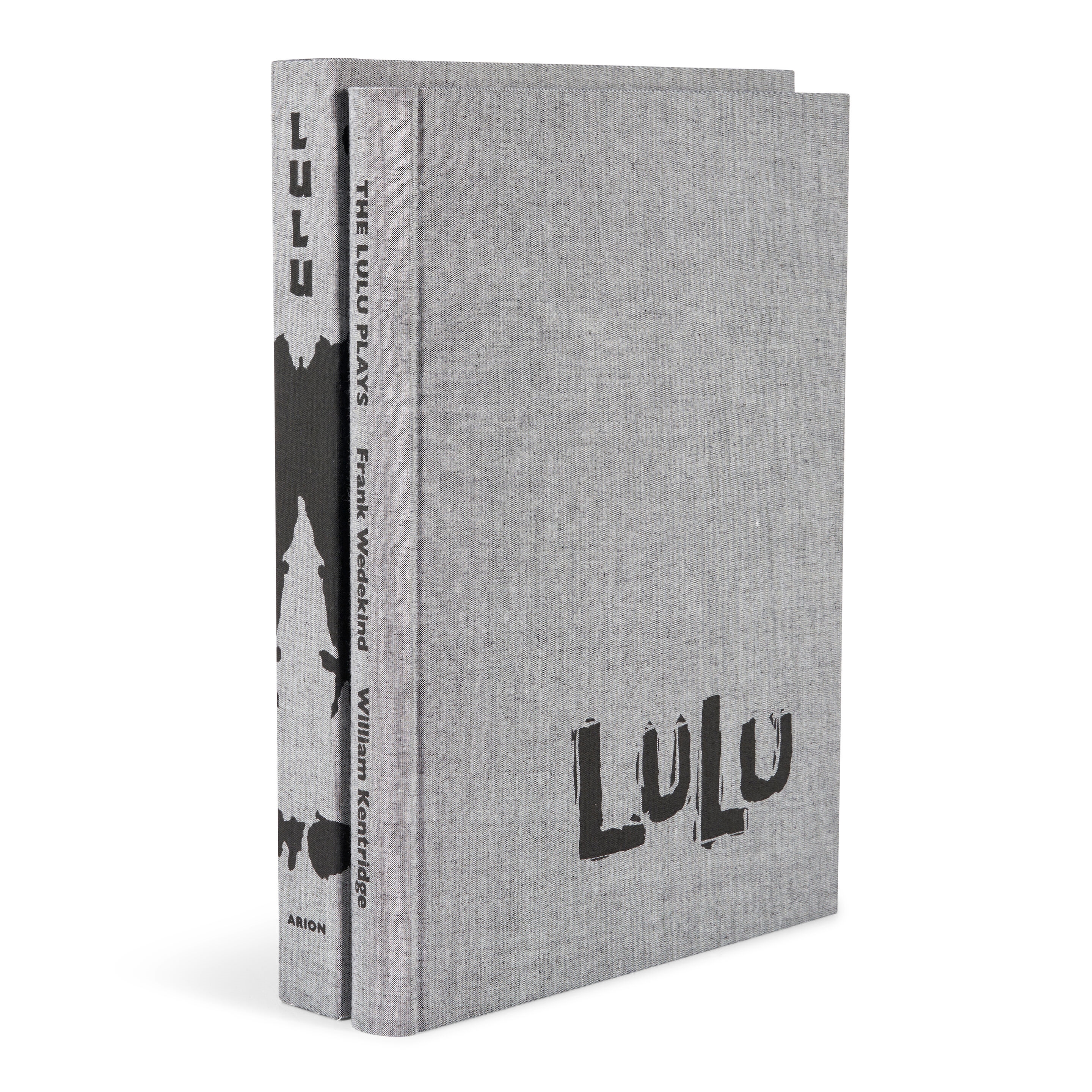 Artwork by William Kentridge, The Lulu Plays. San Francisco: The Arion Press, 2015, Made of color offset lithographs