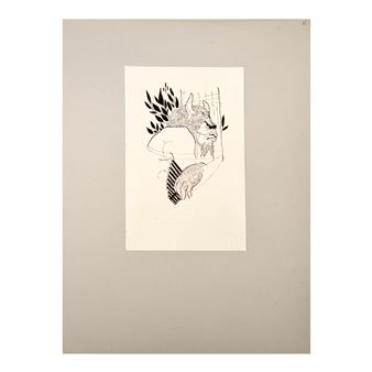 Grotesques, by Aubrey Beardsley, Enlarged Facsimiles in Platinotype by Frederick H. Evans. [London]: Privately printed, 1912