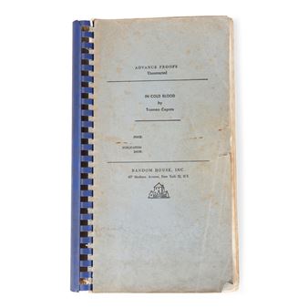 In Cold Blood. New York: Random House, Inc., 1965