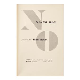 No-No Boy. Rutland, VT and Tokyo: Charles E. Tuttle Company, 1957