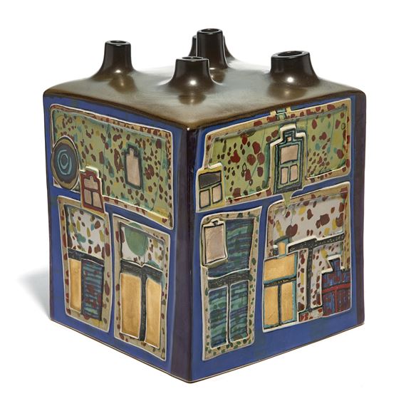 "Blumenhaus" - Friedensreich Hundertwasser