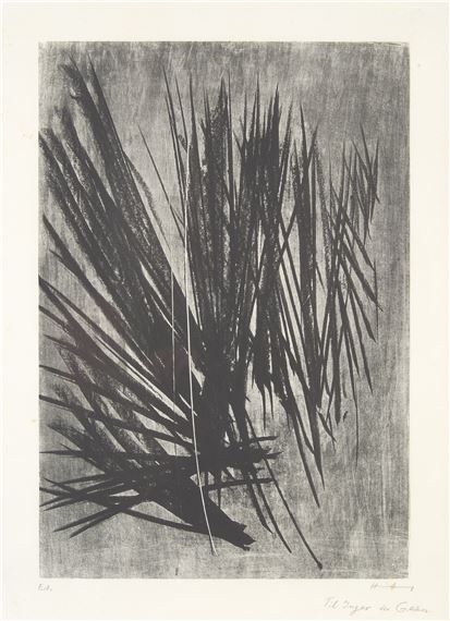 "L 1966-18" - Hans Hartung
