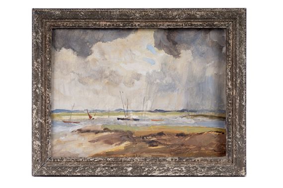 Coastal view with boats