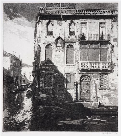 Venice Canals by William Palmer Robins