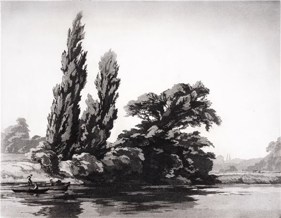 Isleworth, toward Kew by William Palmer Robins