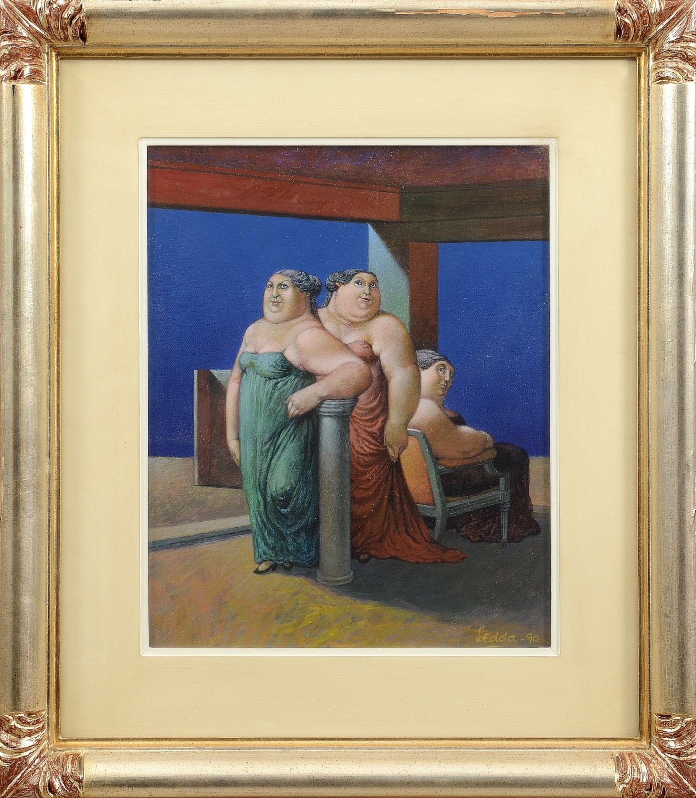 Artwork by Carlos Jose Ledda, N.America-C.America-S.America, Made of oil on canvas