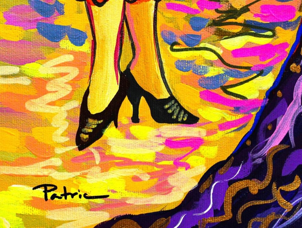 Artwork by Patricia Govezensky, Outgoing, Made of Acrylic On Canvas