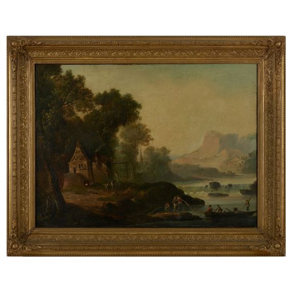 By the Riverside - Continental School, 20th Century