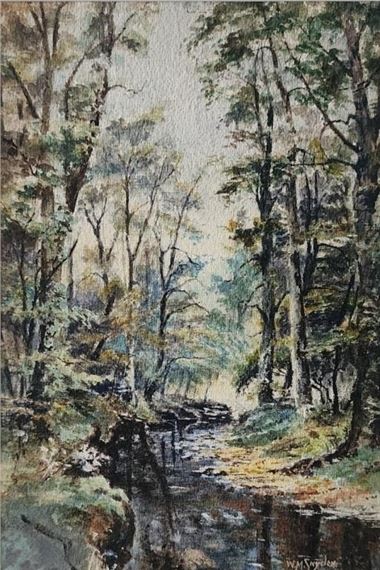 Wooded Creek - William McKendree Snyder