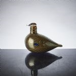Artwork by Oiva Toikka, bird, Made of Sculpture