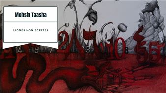 Mohsin Taasha: Lignes non écrites - Galerie Depardieu