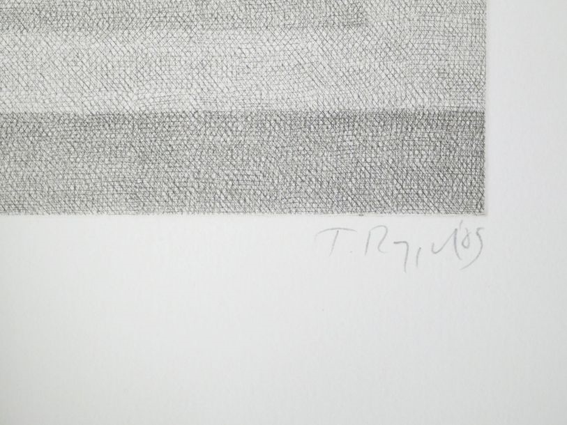 Thomas Ruppel | Set of 2 lithographs including: - Geometric composition ...