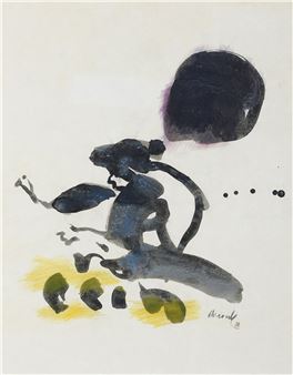 Mancha violeta e mulher