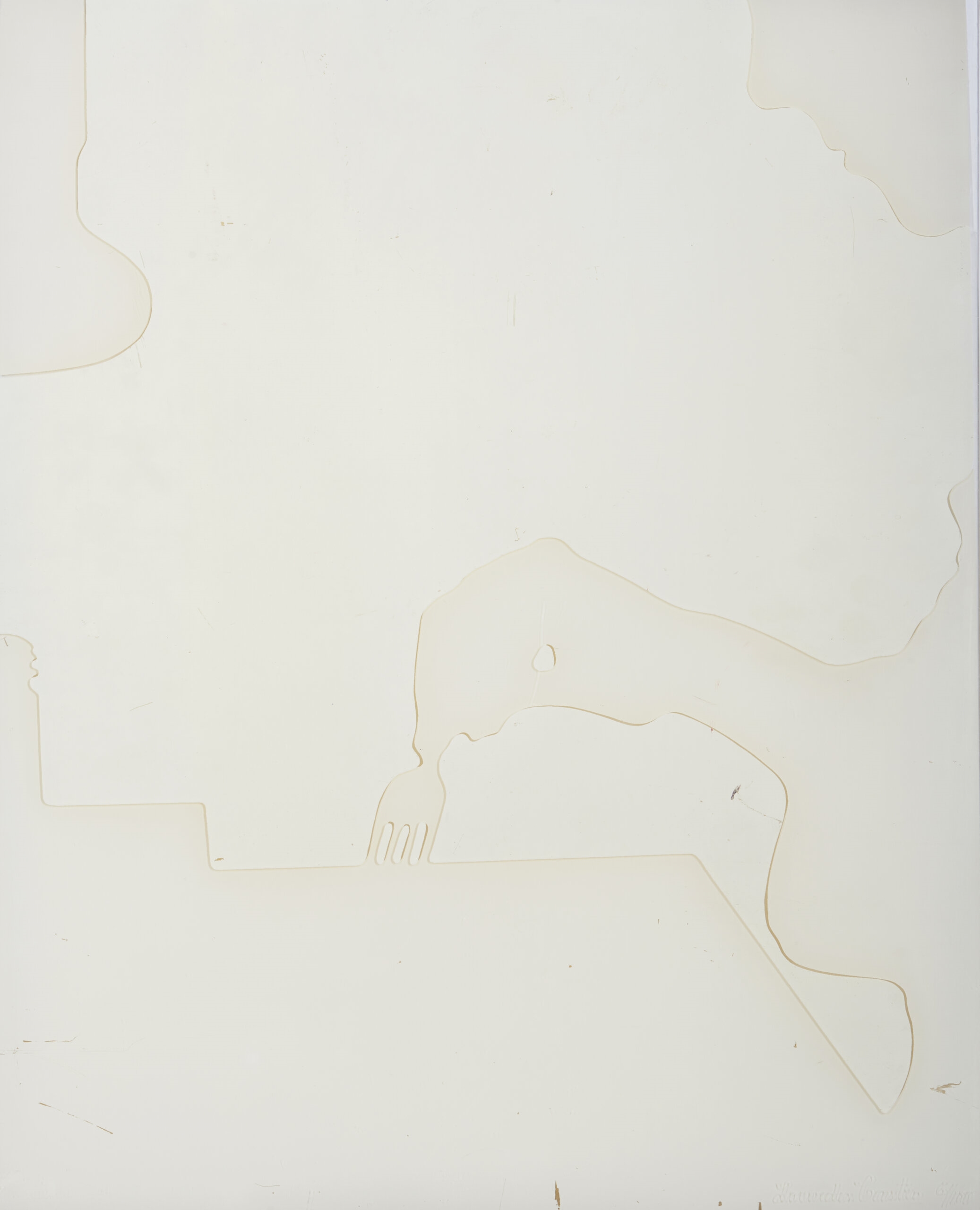 Artwork by Lourdes Castro, Untitled, Made of Silkscreen On Plexiglas