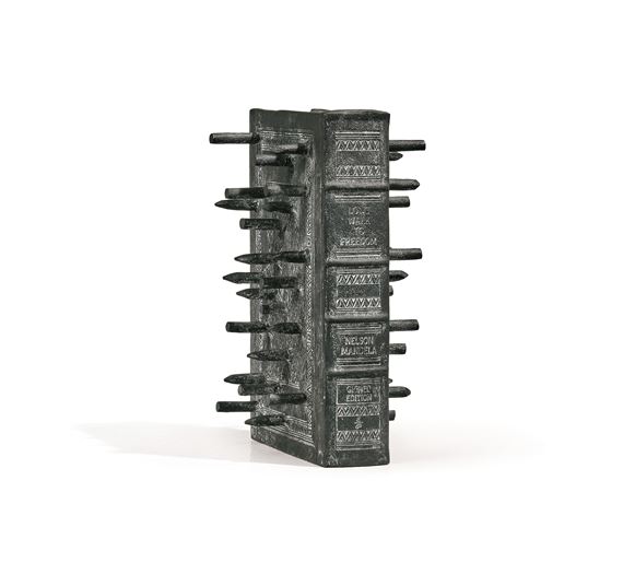 Long Walk To Freedom - Homage to Nelson Mandela by Günther Uecker, 2018