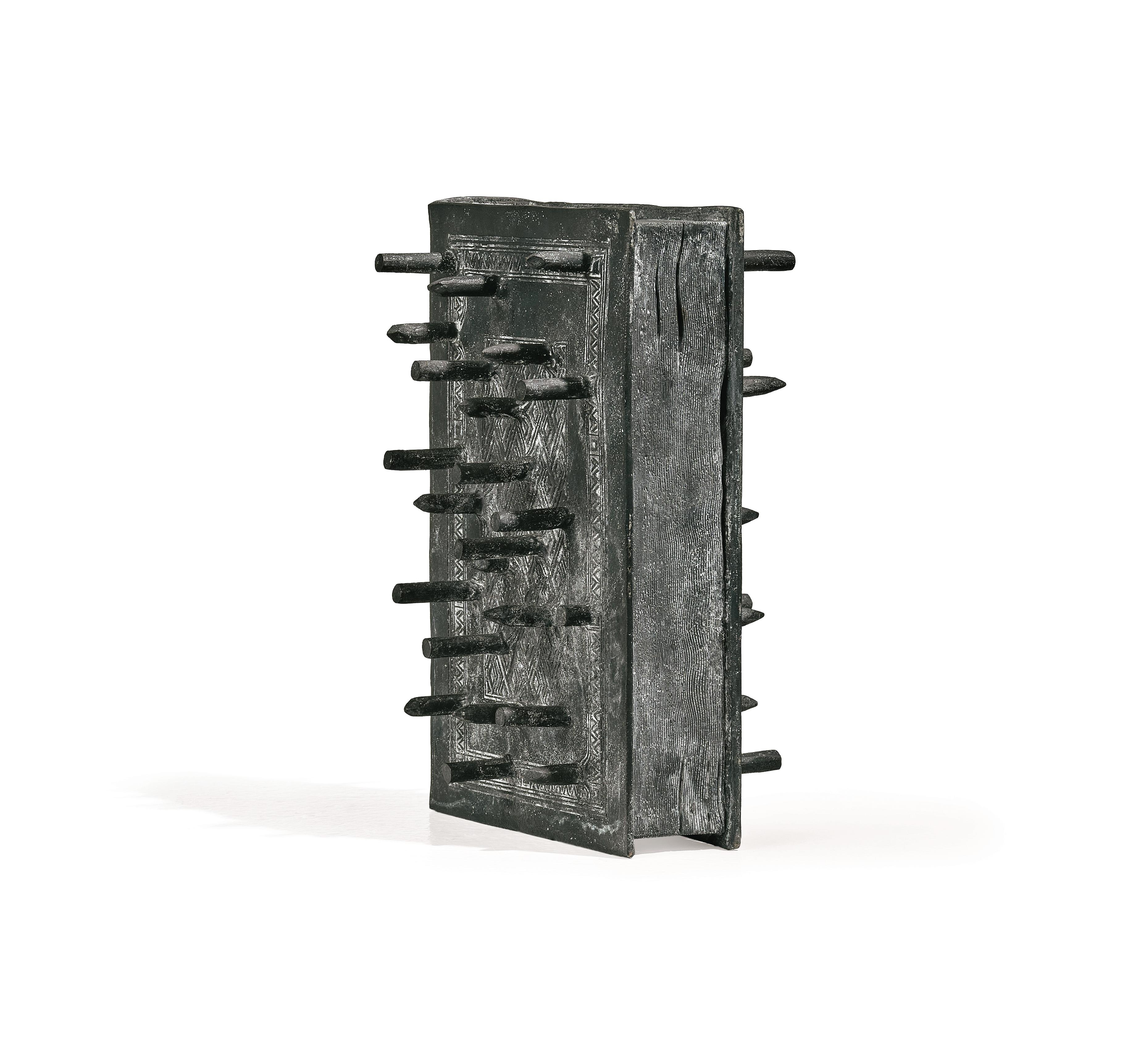 Artwork by Günther Uecker, Long Walk To Freedom - Homage to Nelson Mandela, Made of Bronze