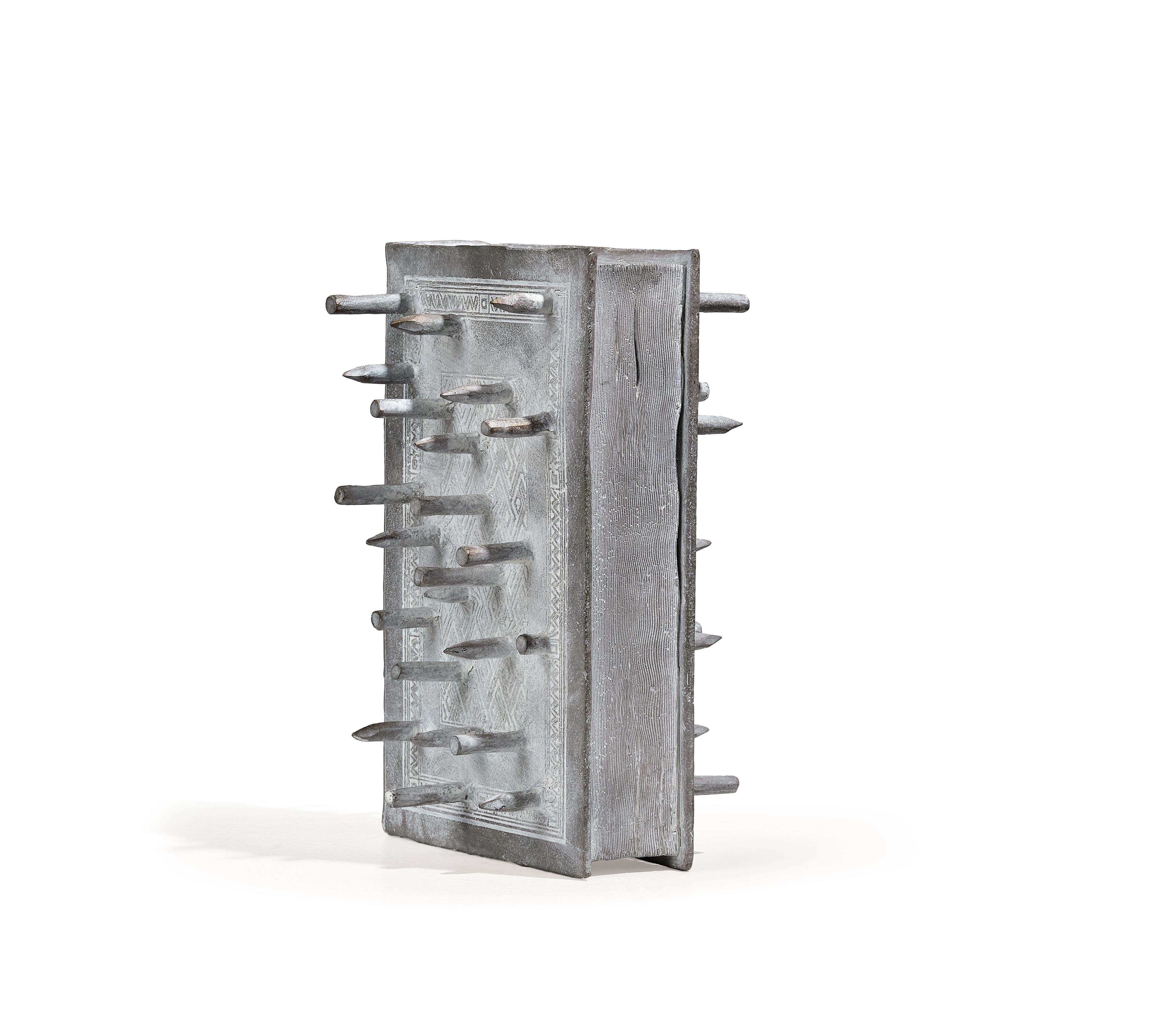 Artwork by Günther Uecker, Long Walk To Freedom - Homage to Nelson Mandela, Made of Bronze