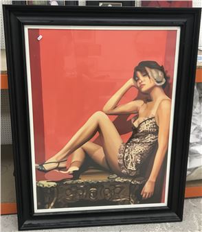 Chinese girl in leopard print - George Thomas