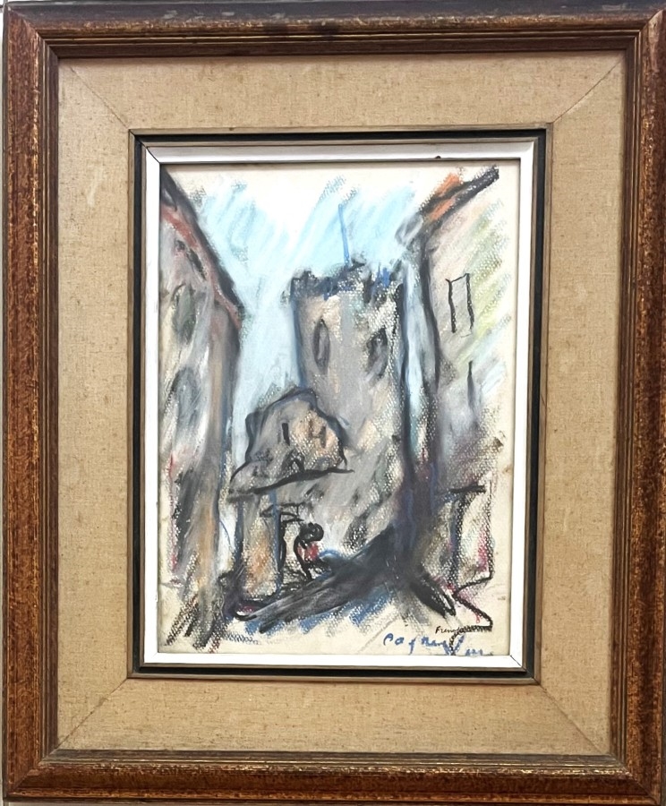 Artwork by Isaac Frenel, Landscape, Made of Pastel