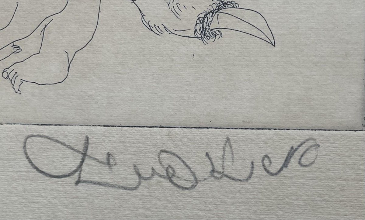 Artwork by Uri Lifschitz, The Binding of Isaac III, Made of Etching