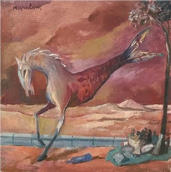 Horse with a fin - David Meshulam
