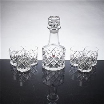 whisky glasses Orrefors - Gunnar Cyrén
