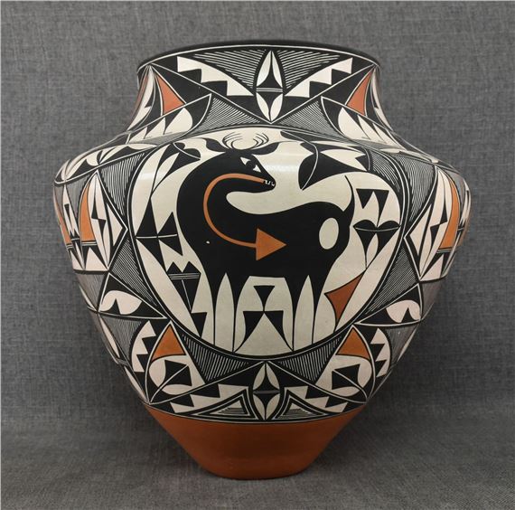 Adrian Trujillo | ACOMA POTTERY OLLA (1990s - 2000s) | MutualArt