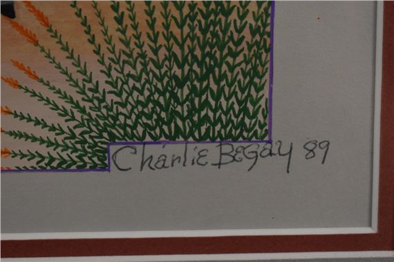 Charlie Begay | Navajo Painting (1989) | MutualArt