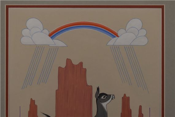 Charlie Begay | Navajo Painting (1989) | MutualArt