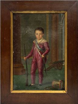 Portrait of Infante Carlos Luis de Borbón y Braganza - Francesc Lacoma i Fontanet