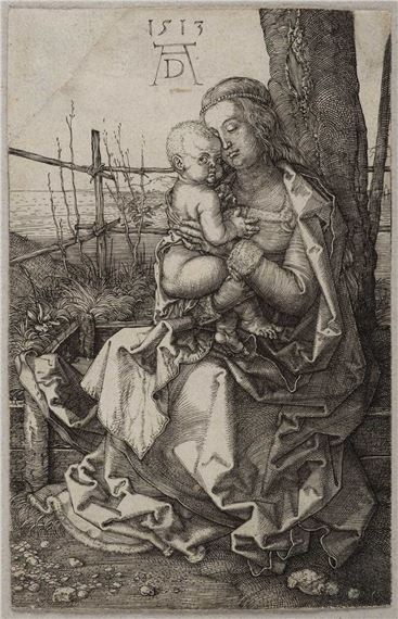 Virgin and Child seated by a Tree
