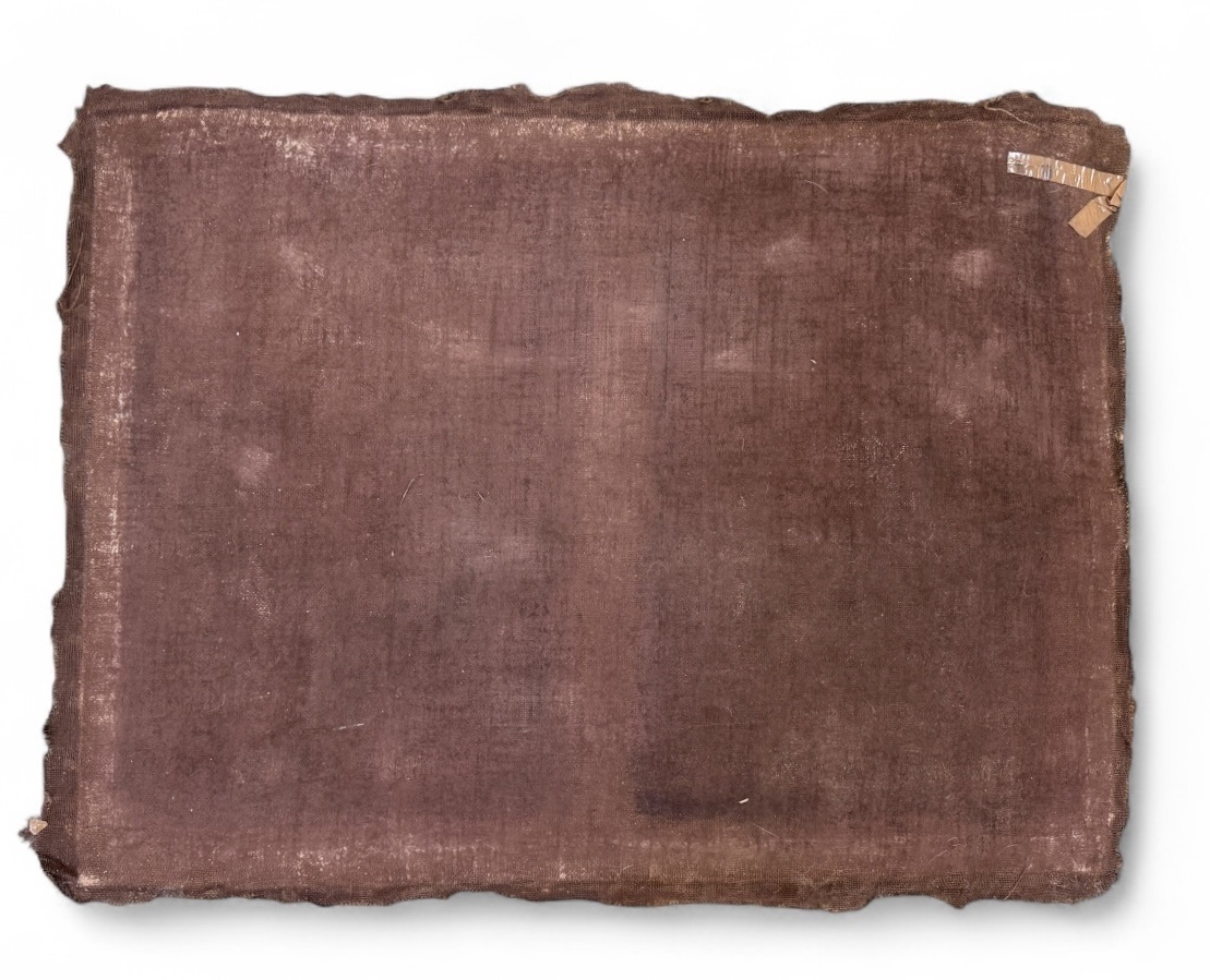 Artwork by Sviatoslav Roerich, Holy Men Beside a Temple in the Himalayas, Made of Oil On Canvas