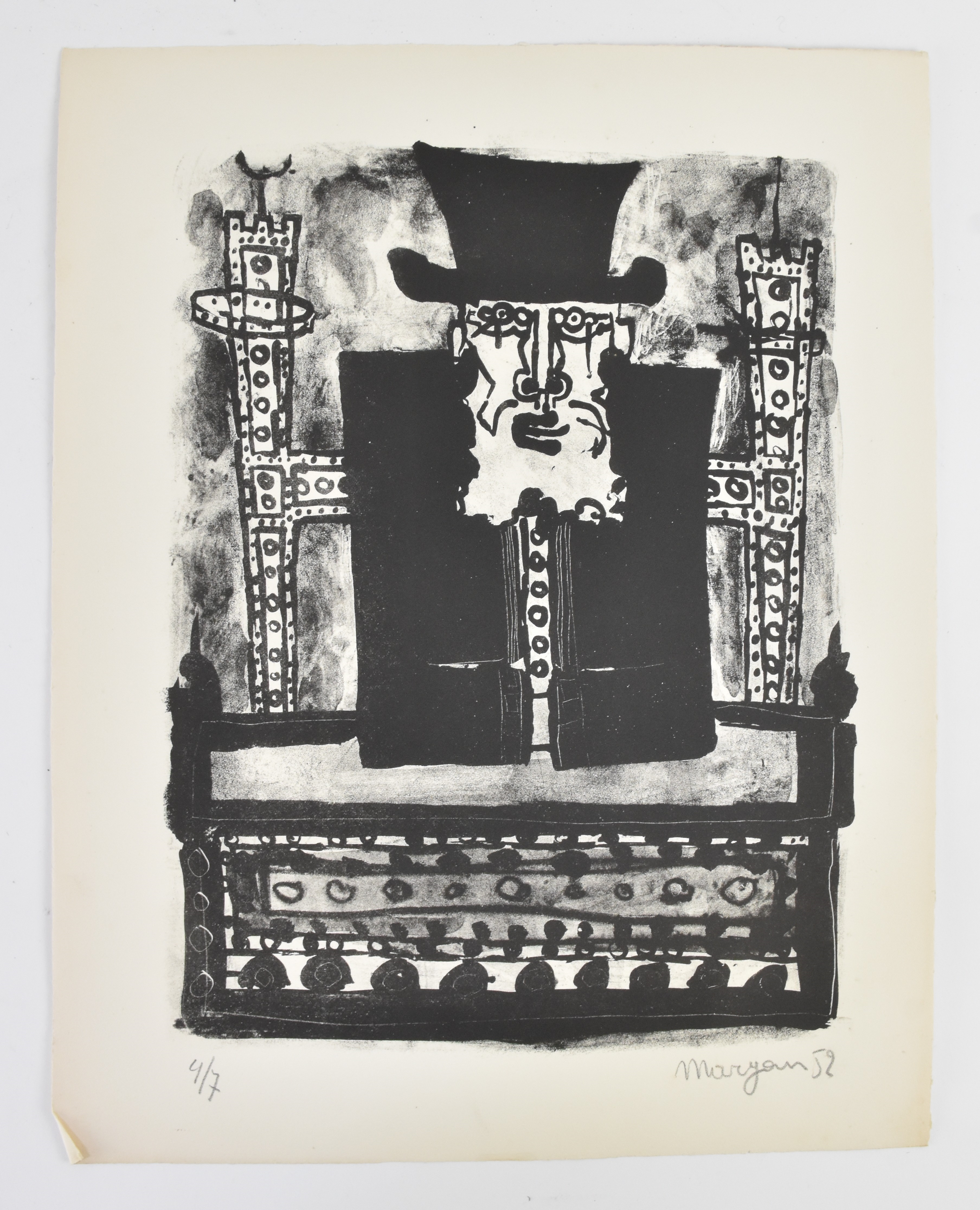Artwork by Maryan S. Maryan, Untitled, Made of Black And White Print