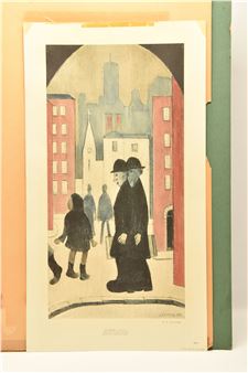 TWO BROTHERS - Laurence Stephen Lowry