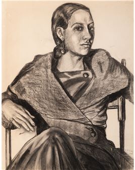 Portrait of Seated Woman