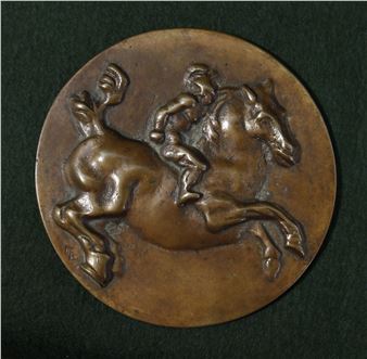 Lovasával ugrani készülő ló (Leonardo - Béni Ferenczy